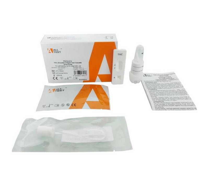 HANGZHOU ALLTEST BIOTECH CO.,LTD Drogen-Schnelltest THC Speichel Schnelltest positiv ab 3,5 ng/ml, 1-tlg., Fahrtauglichkeit testen HANGZHOU ALLTEST BIOTECH CO.,LTD Drogen-Schnelltest THC Speichel Schnelltest positiv ab 3,5 ng/ml, 1-tlg., Fahrtauglichkeit testen von HANGZHOU ALLTEST BIOTECH CO.,LTD