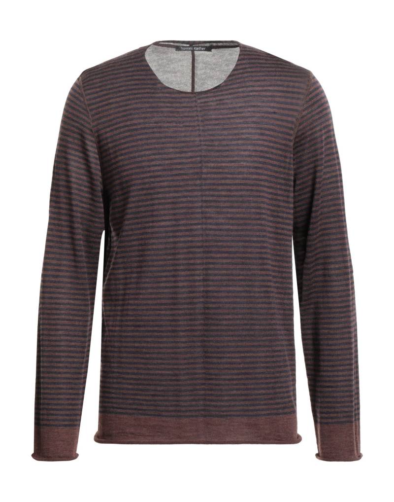 HANNES ROETHER Pullover Herren Schokobraun von HANNES ROETHER