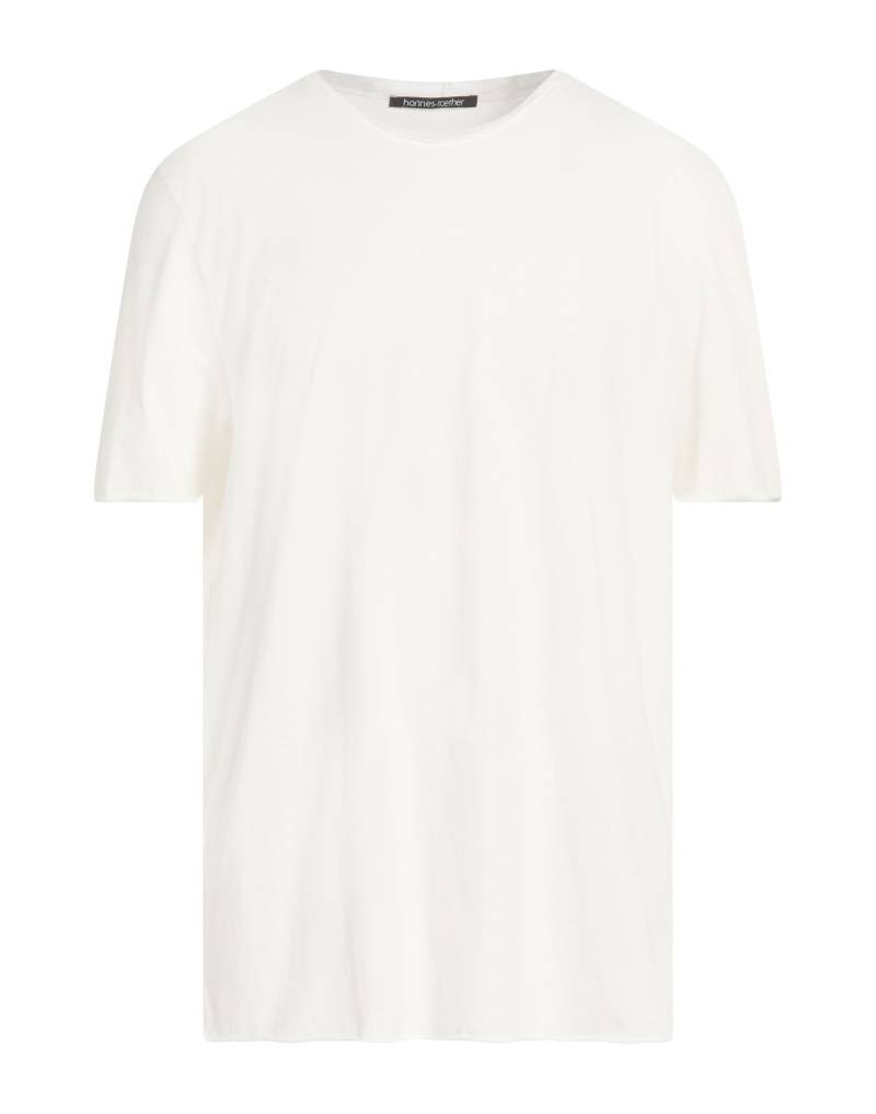 HANNES ROETHER T-shirts Herren Weiß von HANNES ROETHER