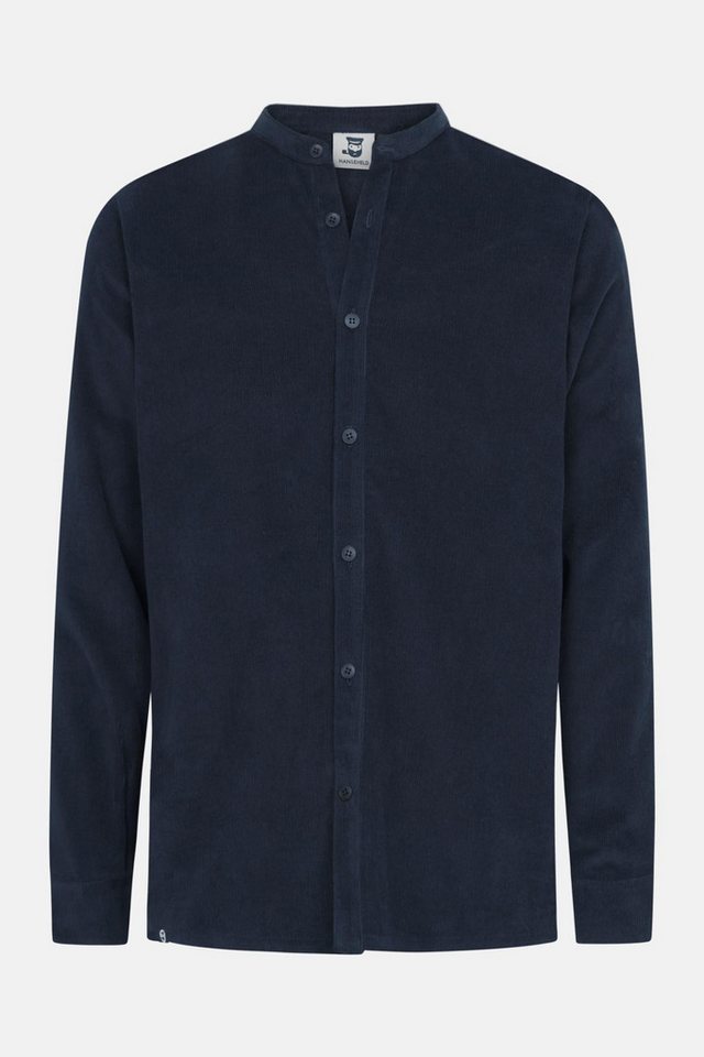 HANSEHELD Langarmhemd Hanseheld Cordhemd Herren Stehkragen von HANSEHELD