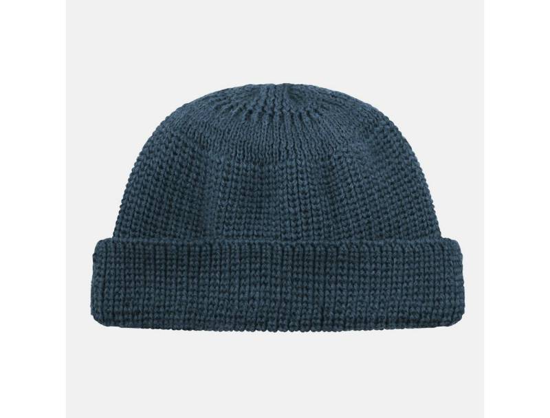 HANSEHELD Strickmütze Seebär Dockermütze Seemannsmütze kurz flach GOTS - Made in Germany von HANSEHELD