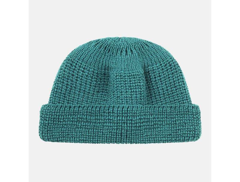 HANSEHELD Strickmütze Seebär Dockermütze Seemannsmütze kurz flach GOTS - Made in Germany von HANSEHELD