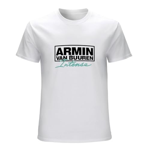 Armin Van Buuren Intense Logo Men's T-Shirt White XL von HANXI