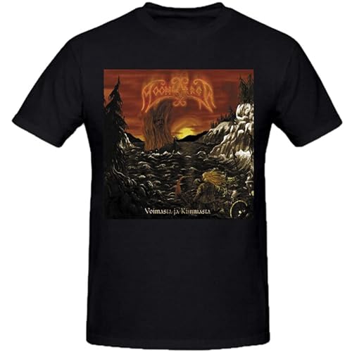 Moonsorrow Voimasta Ja Kunniasta Maglietta Da Uomo A Maniche Corte Crew Neck Unisex Short Sleeve T-Shirt L von HANXI