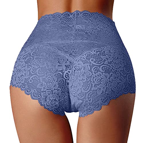 HANXIULIN Unterhosen Frauen Baumwolle Hohe Taille Hohe Taille Slips Hipster Niedrige Taille Panties Wochenbett Unterhose Sport Hipster Pantys von HANXIULIN