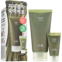 HANYUL - Pure Artemisia Deep Clarifying Mask To Foam Cleanser Set 2 pcs von HANYUL