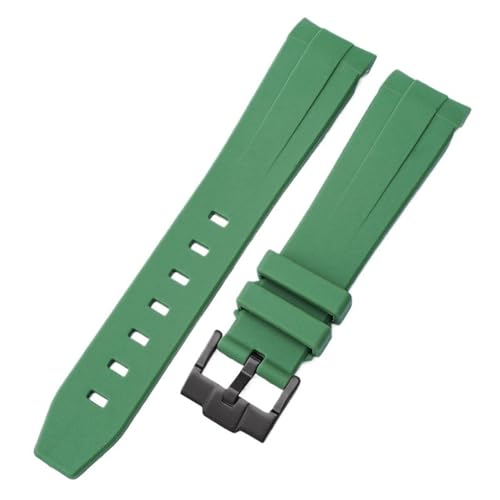 HAODEE Camouflage-Armband für Omega für Swatch MoonSwatch, gebogenes Ende, Silikon-Gummi-Armband, für Herren und Damen, Sportuhrenarmband, Zubehör, 20 mm, 20 mm, Achat von HAODEE