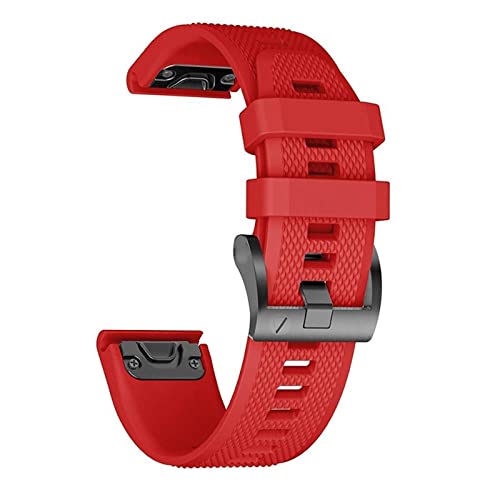 HAODEE Correa Smartwatch-Armband für Garmin Fenix 7, 7X, 6, 6X, 5X, 5, 3HR, 935, 945, Schnellverschluss, Silikon-Armband, Uhrenarmband 22, 26 mm, Approach S60 S62, Achat von HAODEE
