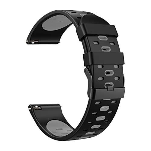 HAODEE Smartwatch-Armband für Xiaomi Mi Color Uhrenarmband für Huawei GT3, 46 mm, Silikon-Armband, For Mi Watch Color, Achat von HAODEE