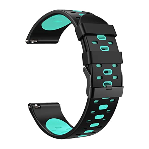 HAODEE Smartwatch-Armband für Xiaomi Mi Color Uhrenarmband für Huawei GT3, 46 mm, Silikon-Armband, For Mi Watch Color 2, Achat von HAODEE