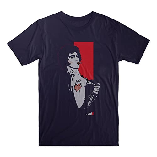 DR Frank N Furter T Shirt The Rocky Horror Picture Show Baumwolle Weiß Gelb Schwarz Rot Herren Damen T-Shirt, Farbe 14, M von HAODI