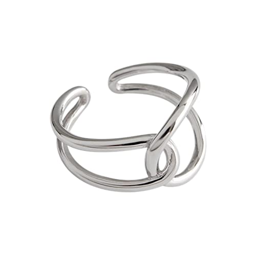 HAODUOO Verstellbare Ringe aus Sterlingsilber, Schmuckringe for Damen von HAODUOO