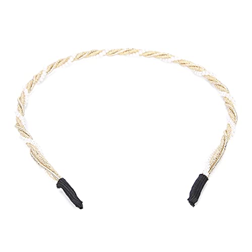 Haarbänder for Damen, leichtes Haarband for Partys und den täglichen Gebrauch(Gold) von HAODUOO