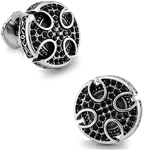 Mens Cufflinks Elegant Style Cuff Men's Cufflinks Button Shirts Unique Accessories Metal Personalized Women and Cuffs Button Cuffs Button Cufflinks(11) von HAODUOO