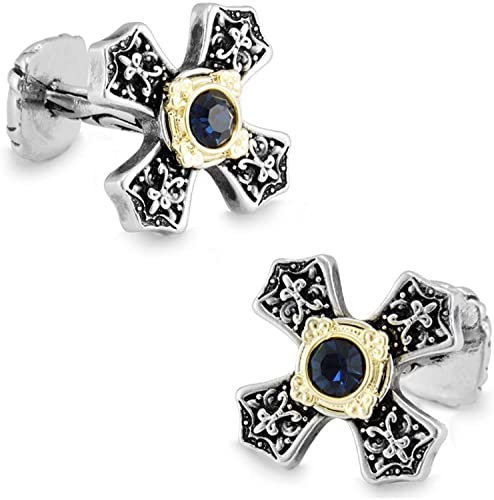 Mens Cufflinks Elegant Style Cuff Men's Cufflinks Button Shirts Unique Accessories Metal Personalized Women and Cuffs Button Cuffs Button Cufflinks(14) von HAODUOO