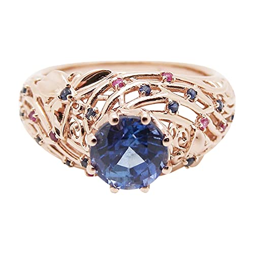 Zehenring-Set, Schmuck-Set für Damen, ausgeschnitten in Form eines Zweiges aus Zirkonia, eingelegt, mit Diamanten, einfacher Modeschmuck, beliebtes Accessoire, das geöffnet und geschlossen wird, 8 von HAODUOO