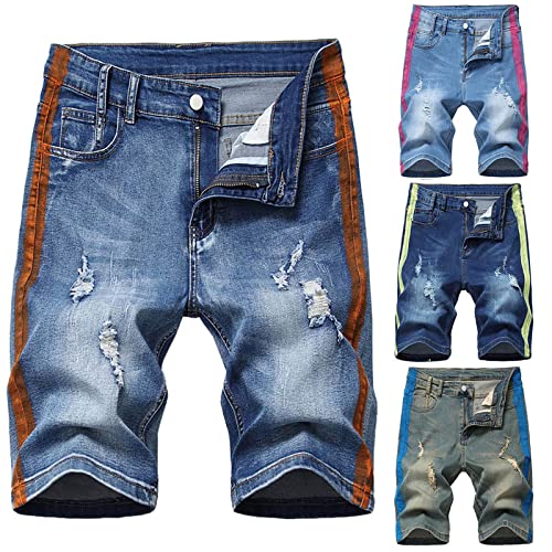 HAOLEI Cargo Shorts Herren Kurze Hose Vintage Baumwolle Shorts Sommer Herren Shorts Sporthose für Freizeit Sport Jogging Ripstop Shorts,Sweatshorts Kurze Hose Jogginghose von HAOLEI