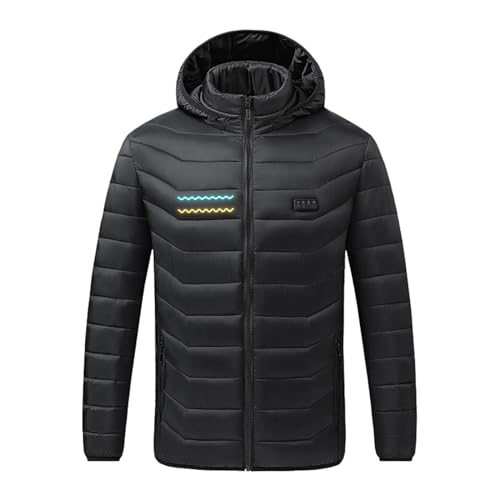 HAOLEI Damen Beheizbare Jacke Leichte Aus Baumwolle Sale Unisex Winterjacke Einundzwanzig Zonen Vier Steuerungen USB Intelligente Elektrische Heizjacke Mit Konstanter Temperatur Beheizte Jacke von HAOLEI