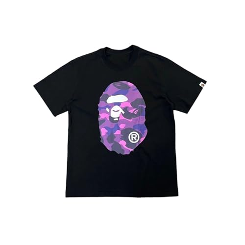 Frühjahr Sommer Minimal Druck Rundhalskragen Männer Und Frauen Jugend T-Shirt Outdoor Pendeln Männer Und Frauen Freizeit T-Shirt-Color-7||s von HAOZYUN