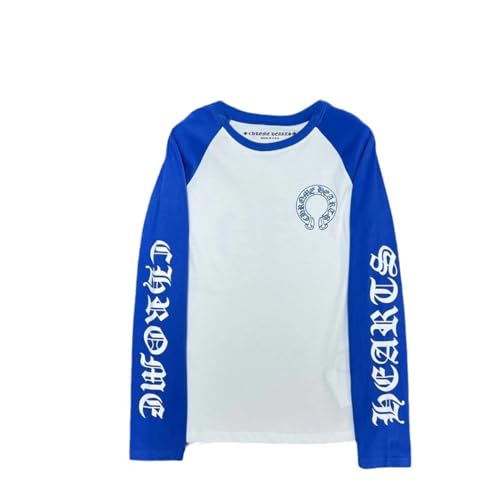Frühjahr Herbst Druck Mischfarbe Plug Schulter Buchstaben Druck Langärmel T-Shirt Männer Und Frauen-Color-1||l Frühjahr Herbst Druck Mischfarbe Plug Schulter Buchstaben Druck Langärmel T-Shirt Männer Und Frauen-Color-1||l von HAOZYUN