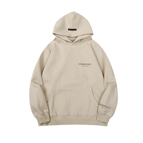 HAOZYUN High Street Hoodie Mit Buchstabenprint Auf Der Brust Modischer Lockerer Mantel Winterlich Gefüttert Vielseitig Kombinierbar Für Damen Und Herren Geeignet-Color-2||l von HAOZYUN