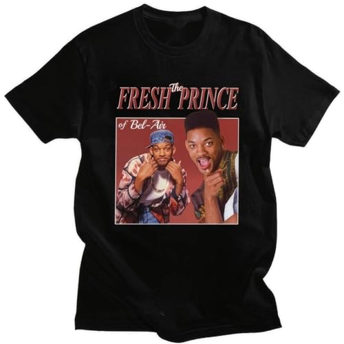 HAPDEZH Funny-The-Fresh-Prince-Of-Bel-Air-Tshirt-Men-Camisas-Men-90s-Style-Will-Smith-TV von HAPDEZH