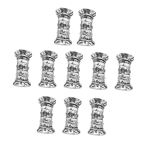 10st Dreadlock-kopfschmuck Ellbogen Krawatten U-förmige Haarnadeln Haarzubehör Perle Haarnadel Haarspangen Für Damen Haarschmuck Dekorative Haarnadeln Flechten Reize Legierung HAPINARY von HAPINARY