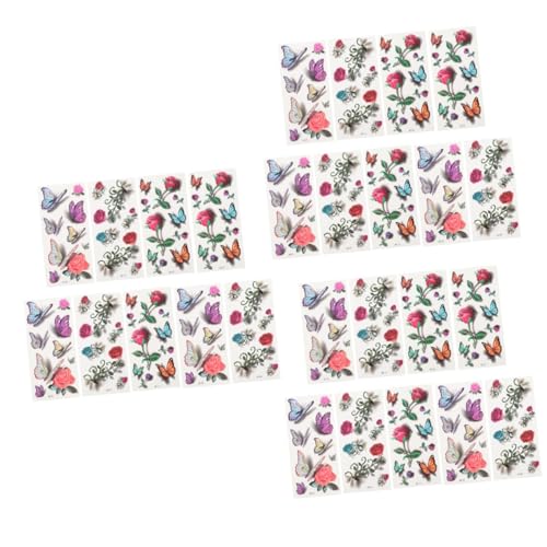 HAPINARY 27blätter Wasserdichte Temporäre Tattoos Dekoration Aufkleber Für Frauen Und Männer Leicht Anzuwenden Sicher Und Langlebig Für Täglichen Gebrauch von HAPINARY