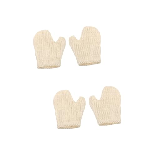 4 Stück Badehandschuhe aus Sisal Reinigungshandschuhe peeling handschuh handschuhe putzen skin clean Duschtuch Peeling-Duschhandschuh Badetücher Körperwäscher Peelingbürste Weiß HAPINARY von HAPINARY