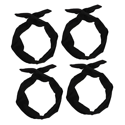 HAPINARY 4stücke Haarschal Geknotete Stirnbänder Turban-stirnband Draht-stirnband Schal-stirnbänder Stirnbänder Für Komfort Und Style Im Alltag Partys von HAPINARY