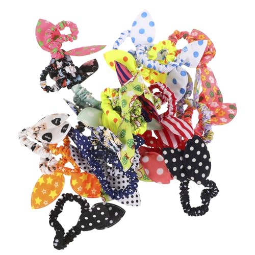 48 Stk Hasenohr-Haarseil Haarbänder seidenband haarnadel dumelt haarspange haar spangenklammer elastischer Pferdeschwanzhalter Mädchen Schal Bowknot-Haarband Haargummi aus Stoff HAPINARY von HAPINARY