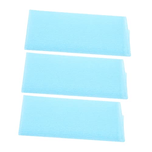 6 Stk Rückenpeeling Badetuch langes Streifenhandtuch Peeling-Rückenwäscher bad scheuertuch skincare set hautpflege set scincare Handtücher Rückenbadetuch Bad-Hautwäscher Nylon Blue HAPINARY von HAPINARY