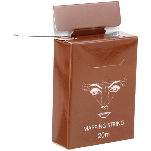 HAPINARY 1 Box Schnurlineal Augenbrauen Liner Augenbrauen Ortungslineal Mapping Linie Für Augenbrauen Frauen Make Up Tool Augenbrauen Mapping Brauen Mapping Tool Augenbrauen Lineal von HAPINARY
