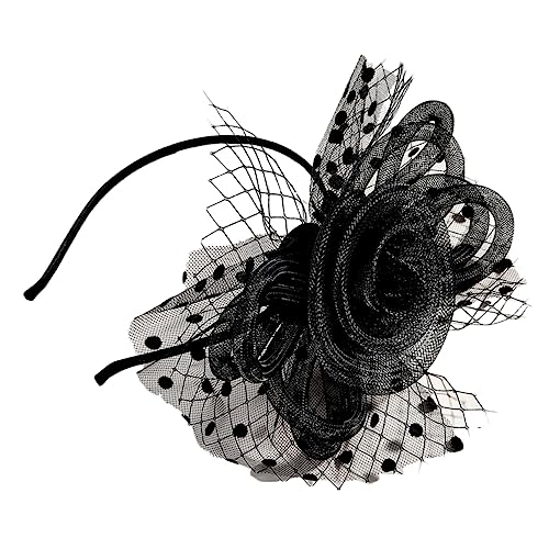HAPINARY Netzgaze-haarreifen Für Damen Stirnband in Schwarz Party-dekoration Kopfschmuck Geschenkidee Foto-requisiten Für Jeden Anlass von HAPINARY