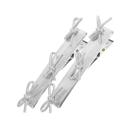 HAPINARY Haarnadeln Mit Metallschleife Kleine Haarschleifen Für Frauen Entenschnabel-haarspangen Haarstyling-clips Süße Haarspangen Mit Schleife Modisches Party-accessoire von HAPINARY