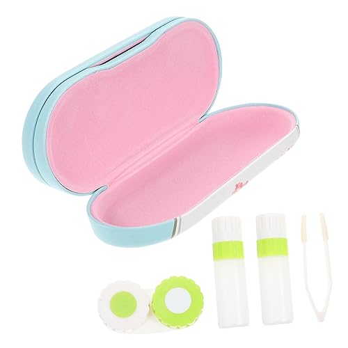 HAPINARY Satz Für Kontaktlinsen Aufbewahrungsbox Für Haushalt Praktischer Halter Für Draußen Brillenetui Mit Spiegel von HAPINARY