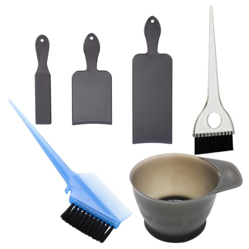 HAPINARY 1 Satz Friseursalon-Tool haarfärbepinsel hair dye Haarfärbewerkzeug hair color spray Haarfärbemittel Haarbürste Haarfärbebürste und Schüsselset Bleichkit werkzeugtasche Maltafel von HAPINARY