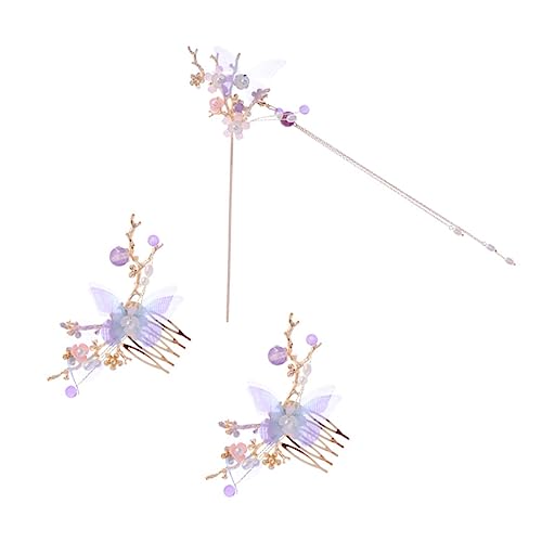 HAPINARY 1 Satz Retro-haarnadel Kreativer Haarschmuck Für Frauen Haarkamm Haarstab von HAPINARY