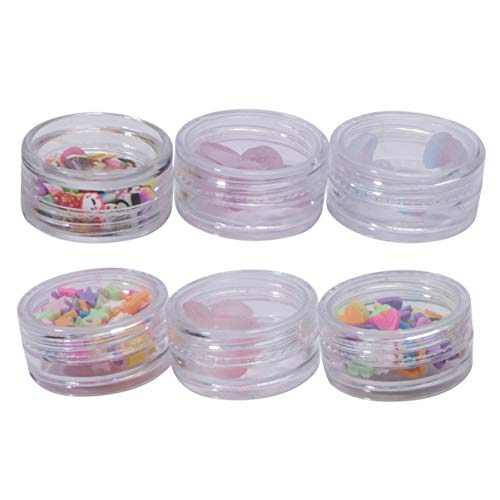 HAPINARY Aufkleber Für Maniküre Aus Polymer-ton Keramikscheiben Herz Und Sternformen Dekorative Stücke Diy-nagelkunst-zubehör von HAPINARY