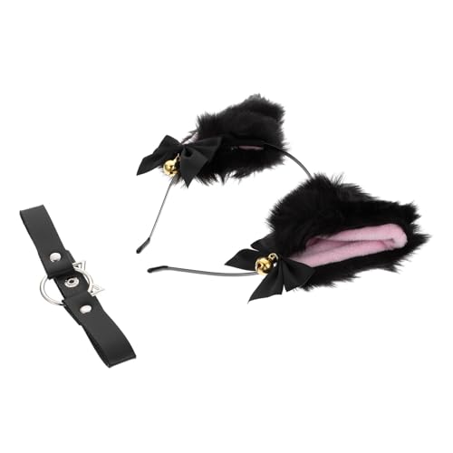 HAPINARY 1 Satz Stirnband Mit Katzenohren Halloween-katzenohren-stirnband Wolf Ohr Stirnband Plüschtier Pelzigen Katze Ohren Lolita Kopfschmuck Katze Ohr Stirnband Dekorationen Stoff von HAPINARY