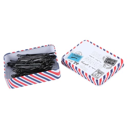 HAPINARY 1 Schachtel unauffindbare Haarspange Mini-Clips für Haare Haarklammern für Frauen Haarspangen Haarnadel kopfschmuck Haar Klammern sicheren Halt Bobby Pin Multifunktion Knall-Clip von HAPINARY