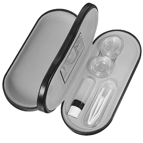 HAPINARY Brillenbeutel Doppel Hartschalen Brillenetui Tragbare Organizer Reise Box Für Brillen Sonnenbrillen von HAPINARY