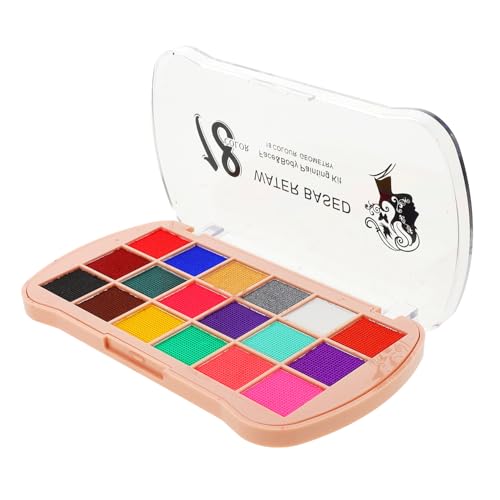 HAPINARY 1 Set Gesichtsfarbe Körperfarbe Gesichts Make Up Pigment Gesichts Aquarellfarbe Waschbare Sichere Make Up Farbe Festival Make Up Farbe Wasserfarben Farbe Für Gesicht Farbe Auf von HAPINARY