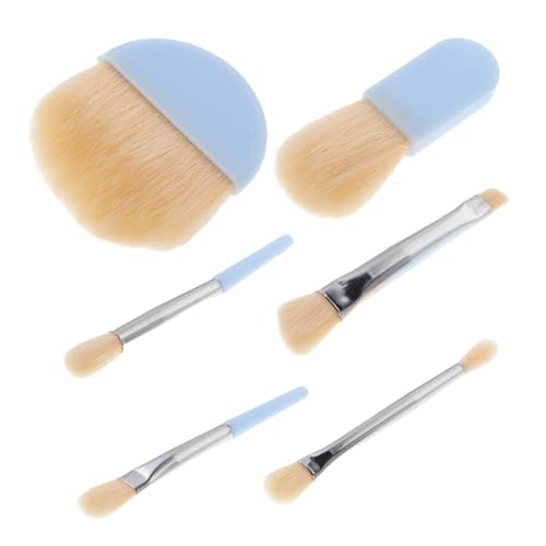 HAPINARY Reise-make-up-pinsel-etui Für Frauen Mini Satz Kosmetikpinsel Mit Aufbewahrungskoffer Tragbare Pinsel Für Rouge Lidschatten Grundierung von HAPINARY
