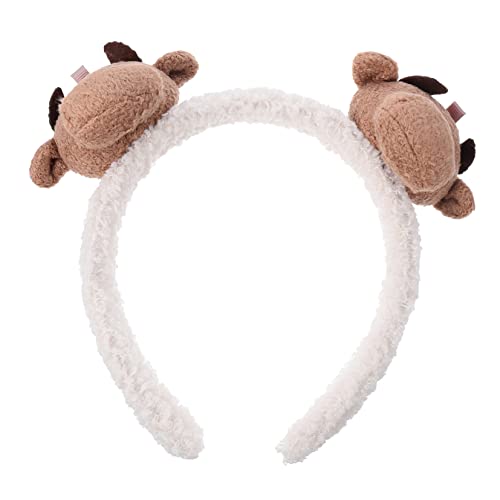 HAPINARY 1 Stück Cartoon-haarband Aus Plüsch Und Kunststoff Plüsch-kopfbedeckung Ochsenhorn-haarband Für Kinder Und Erwachsene von HAPINARY