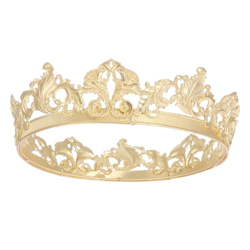 HAPINARY Metall-Tiaras für Abschlussball Herren und Damen universelles Hochzeits-Accessoire von HAPINARY