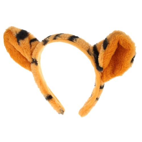 HAPINARY Cartoon Haarband Dekorativ Schöner Haarreifen in Tigerohrform Haarband Mit Tigerohrmodellierung Kopfschmuck Für Performance-shows Und Plüschmaterialien Langlebig Bequem Zu von HAPINARY