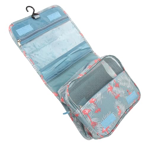 HAPINARY 1 Stück wasserdichte Kosmetiktasche Reise-Make-up-Tasche Organizer Stabiler Reißverschluss tragbarer Waschbeutel für das Design der Reiseaufbewahrung von HAPINARY