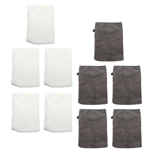HAPINARY 10 Stück Handschuhe Zum Abschminken Und Zur Gesichtsreinigung. Mehrzweck Waschlappen Zum Waschen Des Gesichts. Praktische Handschuhe Zum Abschminken. Handtuch Zum Abschminken. von HAPINARY