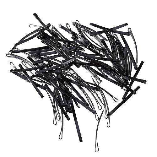 HAPINARY 100stücke Schwarze Metall Haarnadeln Klassischer Bobby Pins Haarclip Für Damen Und Mädchen Strapazierfähig Und Vielseitig Für Hochsteckfrisuren Und Alltägliche Styles von HAPINARY